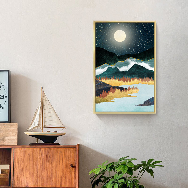 Millwood Pines Nature Wall Art Picture Frame Print on Canvas Wayfair